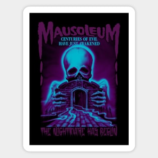 Mausoleum, Classic Horror, (Version 1) Magnet